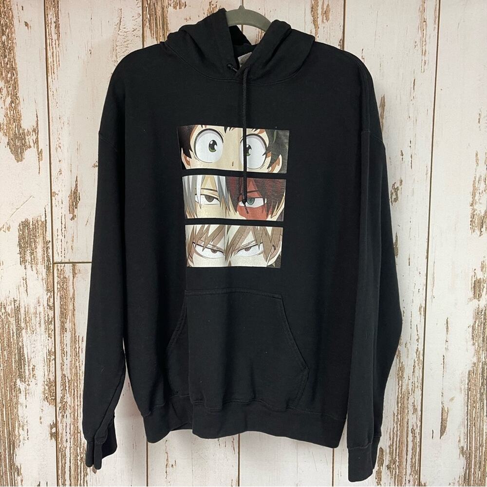 Gildan, My Hero Academia Hoodie, Size Large. In excellent condition!